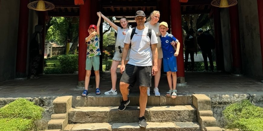 Vi er ankommet til Vietnam