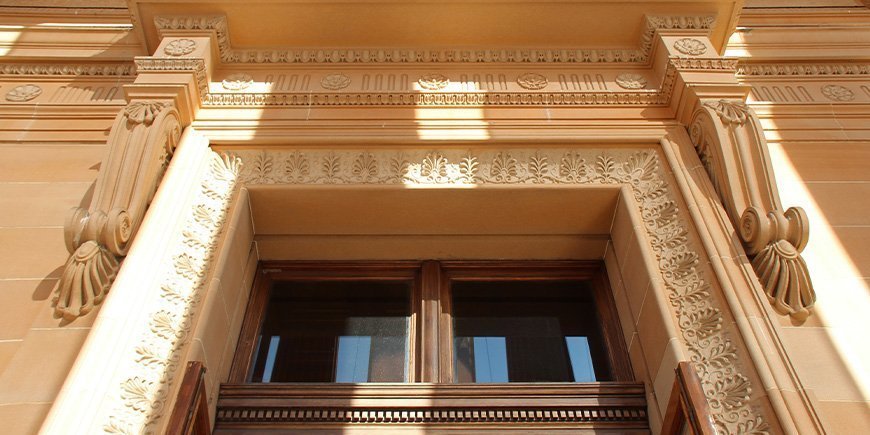 Bygningen ved Art Gallery of New South Wales 