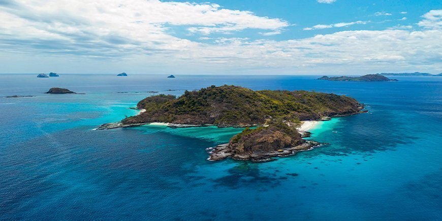 Nosy Tsarabanjina tæt på Nosy be i Madagaskar