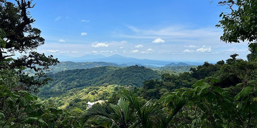 Smuk udsigt over Monteverdes regnskove