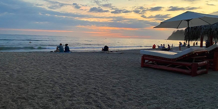 Solnedgang i Sámara