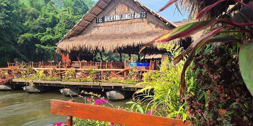 Facaden af River Kwai Jungle Rafts