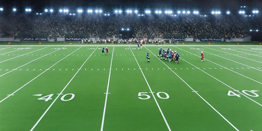 To hold spiller amerikansk fodbold