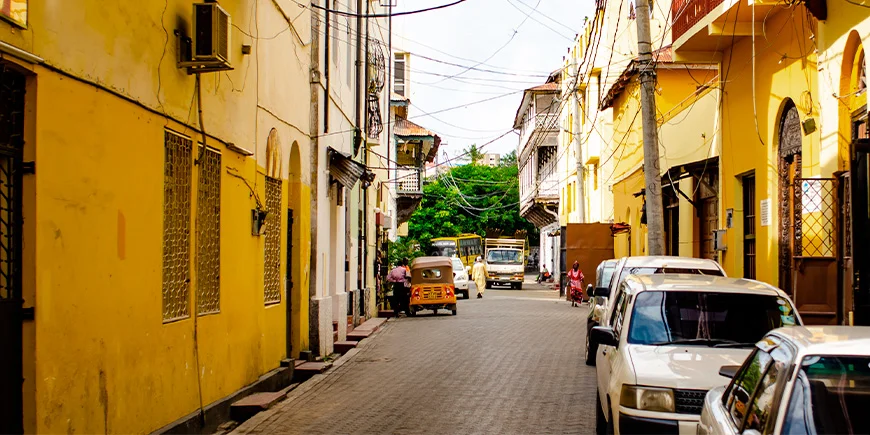 Gammel bydel i Mombasa