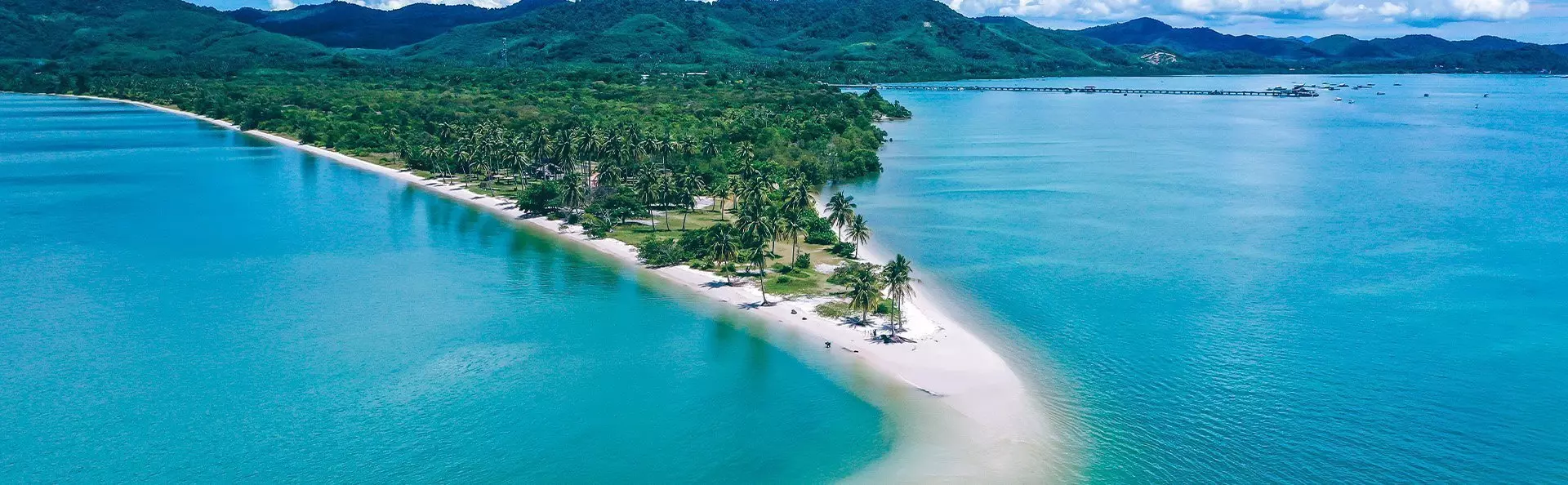 Oversigtsbillede fra Koh Yao Yai i Thailand