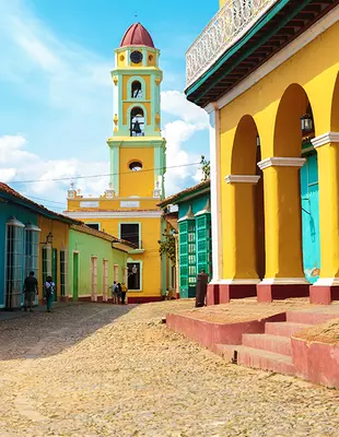 Ikonisk og smukt tårn i Trinidad, Cuba