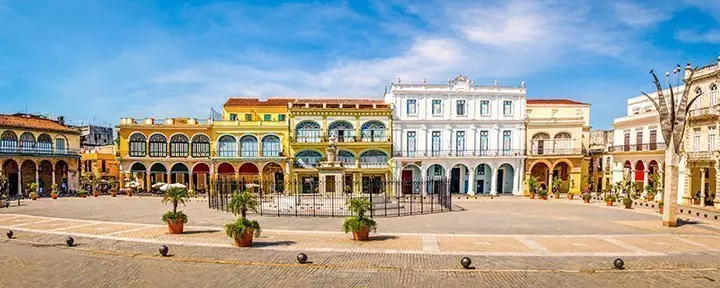 Plaza Vieja i Havana, Cuba