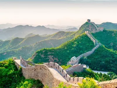 Den Kinesiske Mur i Kina