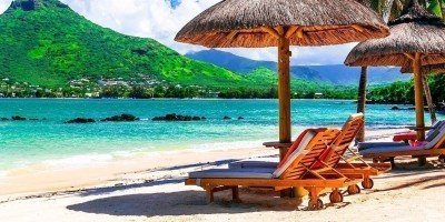 Flic&Flac-beach i Mauritius